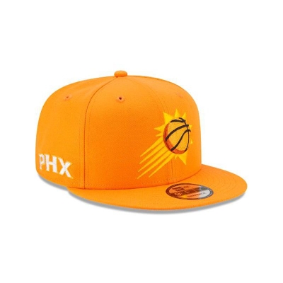 Orange Phoenix Suns Hat - New Era NBA Statement Edition 9FIFTY Snapback Caps USA2685730